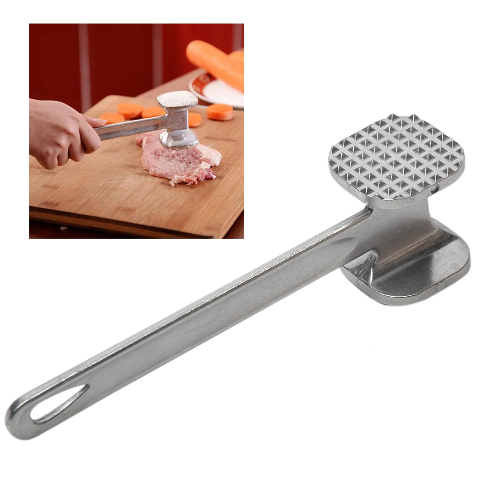 

Aluminium Metal Meat Mallet Tenderizer Steak Beef Soften Pestle Pork Chicken Hammer Kitchen Tool