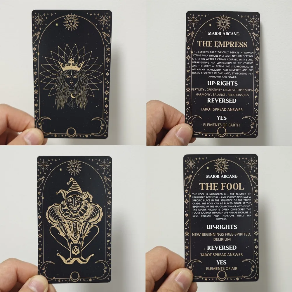 Карты для смыслов Таро 78 шт. 10 3*6 см эскизы традиционные изображения и другие