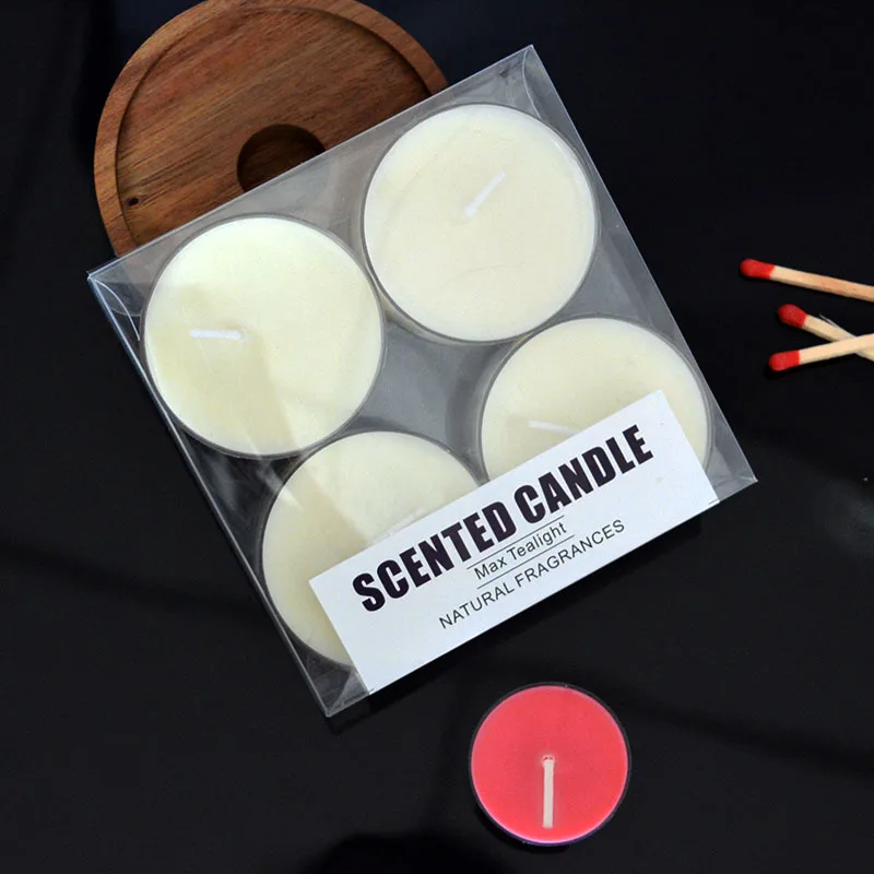 Большой прозрачный акриловый воск для чая 10 часов работы 4 шт.