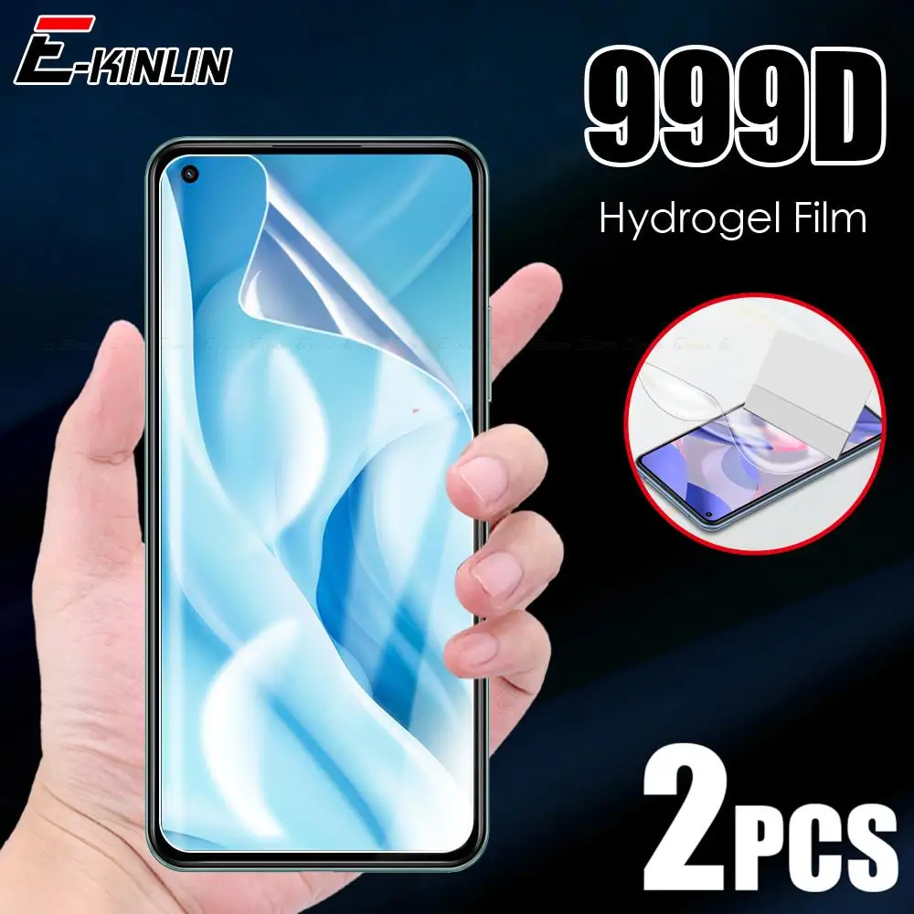 

Гидрогелевая пленка 2 шт. для Xiaomi Mi 11X 11i 11 Pro Ultra 10i 10T Note 10 Lite 9T Mix 4, полное покрытие, защита экрана, защитная пленка