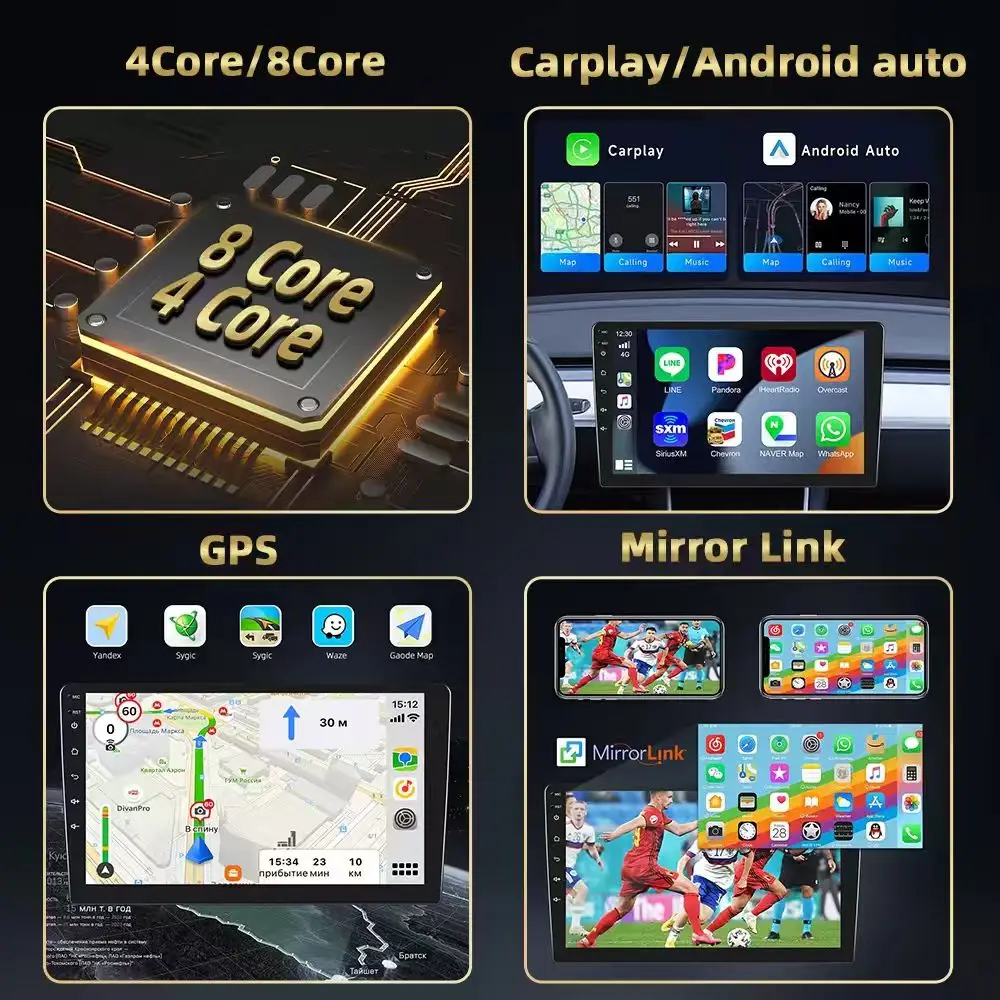 Фото Для Iveco Daily 2014-2019: Автомагнитола Android 15 2K QLED с беспроводным CarPlay, видеоплеером и GPS-навигацией №4