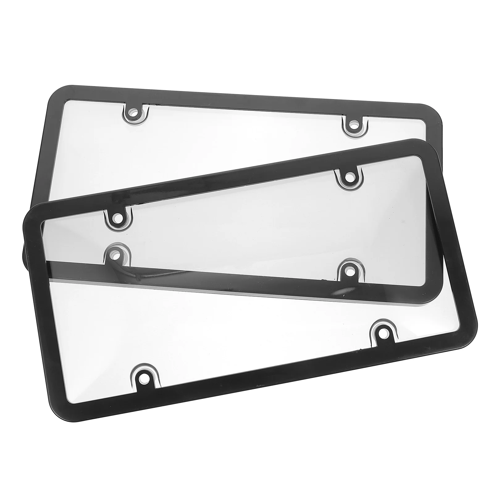 

2pcs Car License Plate Frame Durable High Grade Premium Sturdy Prime License Plate Cover License Plate Frame for Car