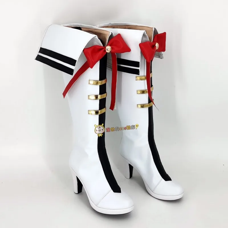 Аниме Mamusume красивые туфли дерби Золотой Корабль Косплей комикс Хэллоуин женские