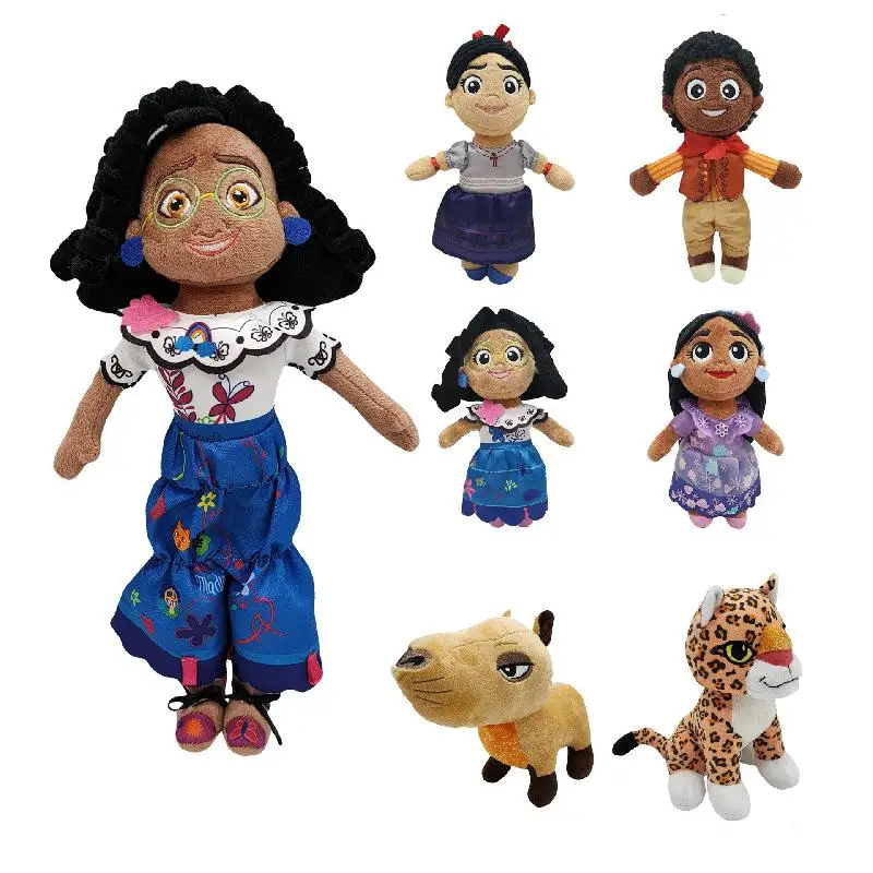 

Disney Animated Movie Encanto Plush Doll Toy Anime Goods Encanto Mirabel Madrigal Luisa Stuffed Soft Plush Doll Children's Gift