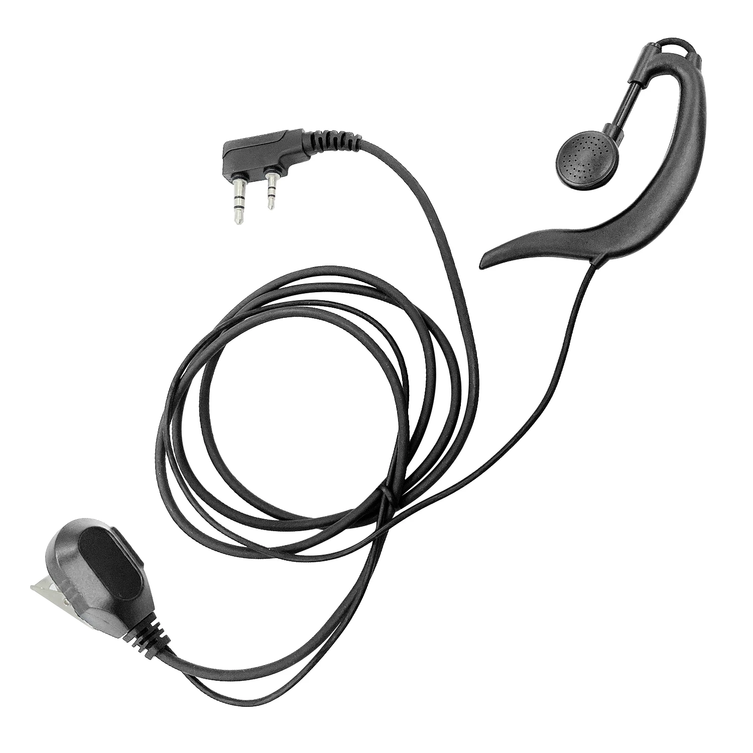 Big PTT walkie talkie headset Earpiece microphone for baofeng GT-1, GT-3, GT-3TP, GT-3WP, GT-5TP two way radios