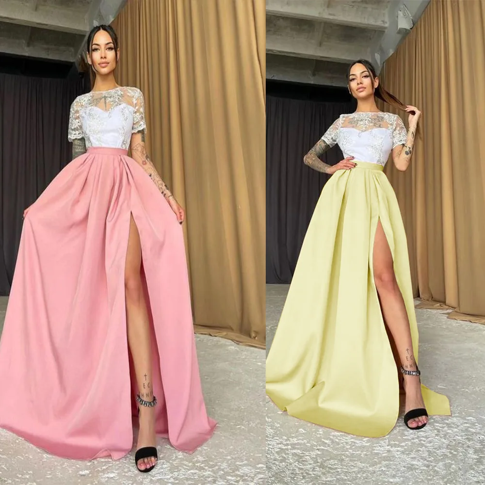 

Mandylandy женское элегантное кружевное ажурное вечернее платье модное женское сексуальное с высокой талией корсет с разрезом длинное вечернее...