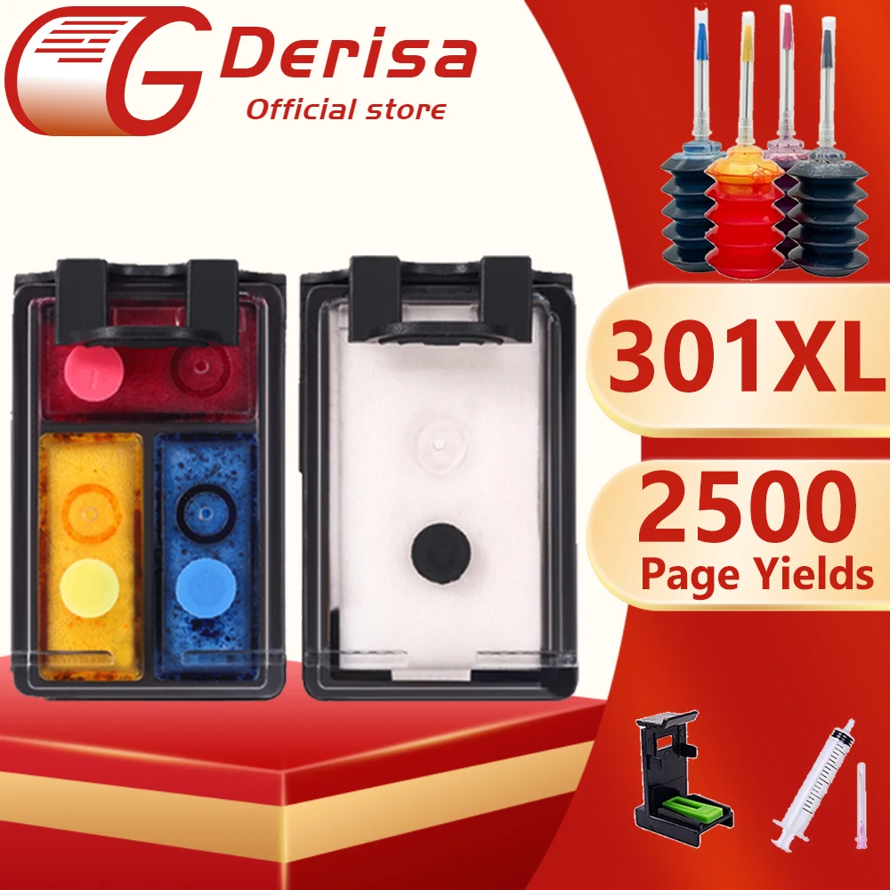 

301XL Remanufactured Ink Cartridge for HP 301 XL hp301 DeskJet 1000 1010 1012 1050 1056 1050a 2050se 2054A 1050se 3050se 3052A
