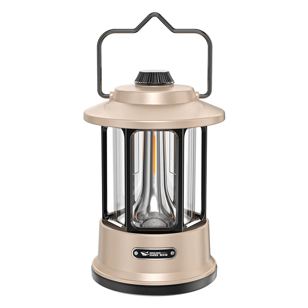 

Retro Portable Lantern Vintage Tent Lamp 2000mAh Rechargeable Camping Working Lighting Flashlight Outdoor Garden Home Decor