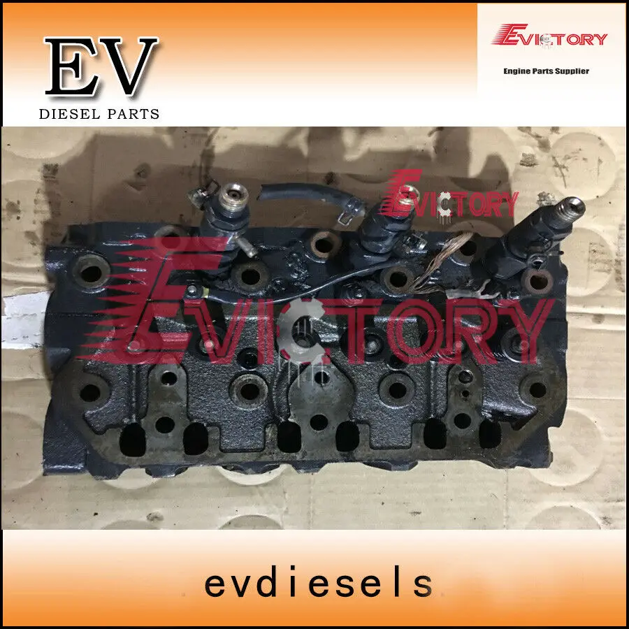 Для YANMAR 3TN66E 3D66E 3TNE66 головка цилиндра в сборе + капитальная прокладка поршень