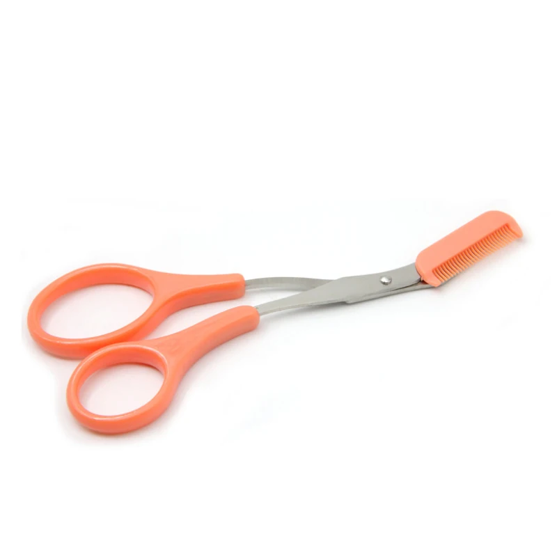 

Eyebrow Trimmer Scissor Beauty Products For Women Eyebrow Scissors With Comb Stainless Steel Makeup Tools Beauty Scissors Razor