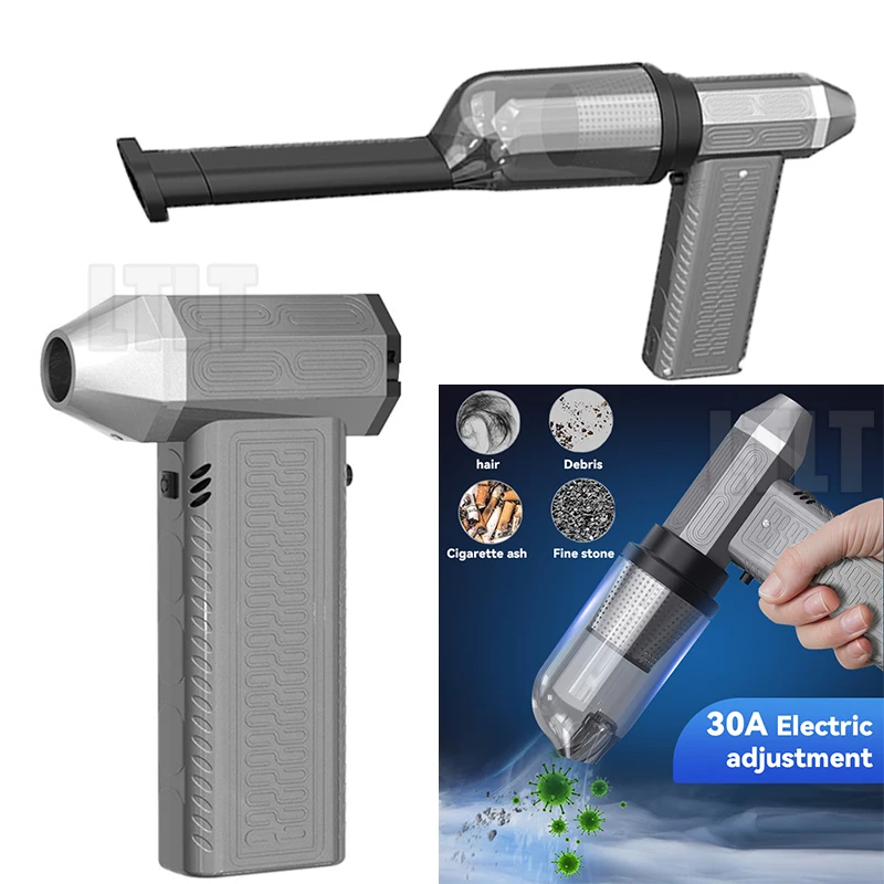 Мини-вентилятор турбо-струйный с бесщеточным двигателем 130000 об./мин.