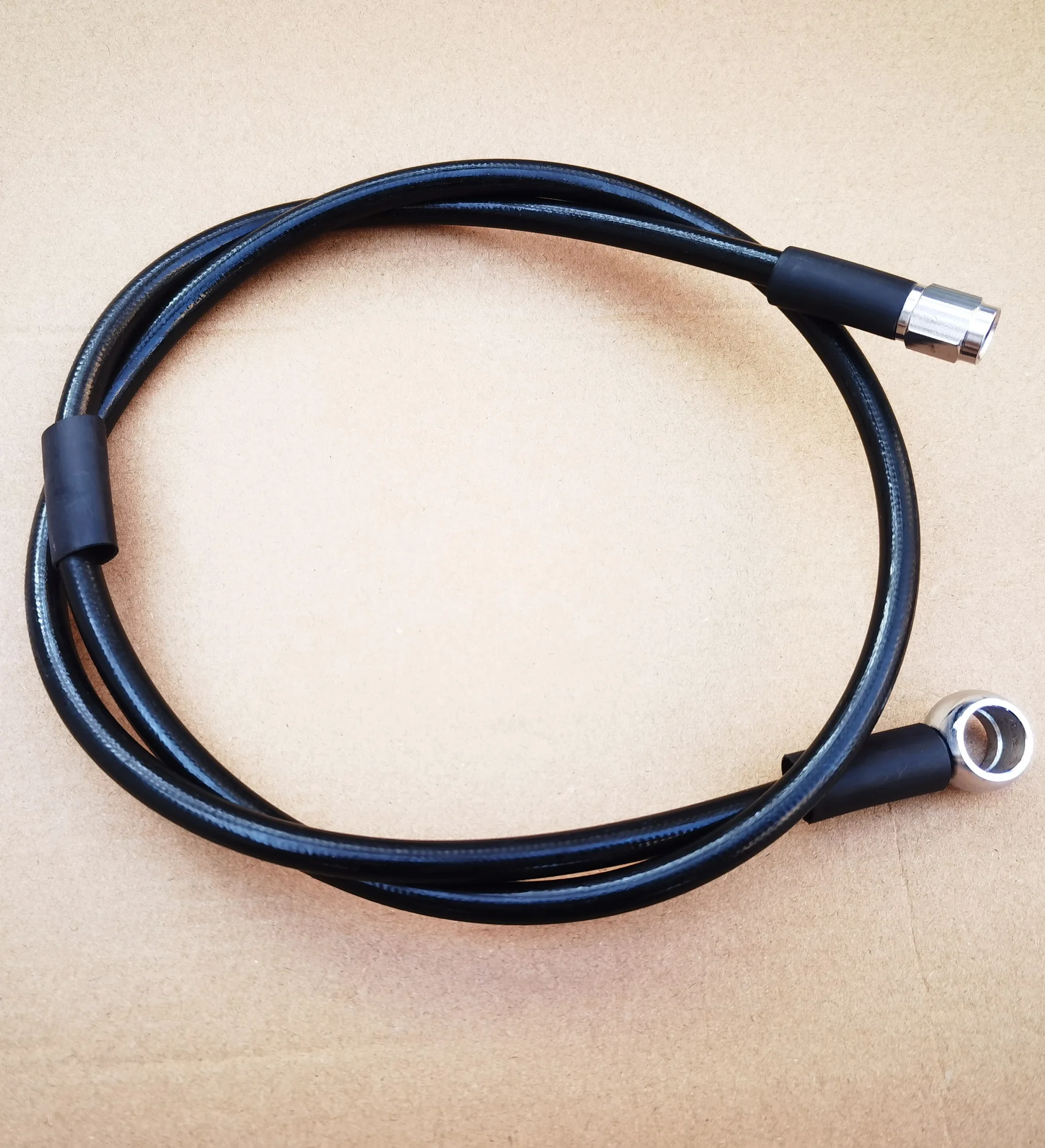 Универсальный мотоциклетный Гидравлический тормозной шланг банджо + AN3 с внутренней оплеткой из нержавеющей стали, муфта сцепления, маслопровод для гоночных автомобилей, квадроциклов, UTV, 12 мм