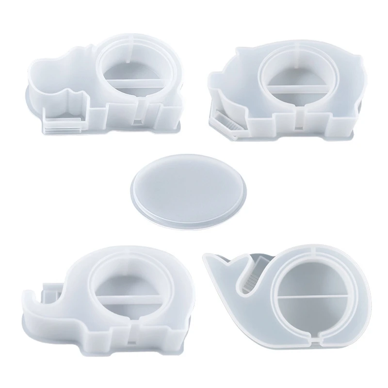 Слон Бегемот Свинья Кит форма для животных смола держатель монет эпоксидные