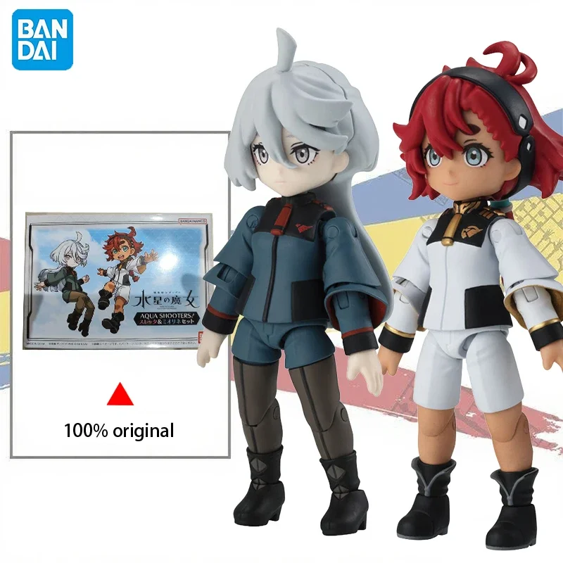 Фото В наличии BANDAI AQUA SHOOTERS! Мобильный костюм Gundam THE WITCH FROM MERCURY Suletta Mercury MIORINE REMBRAN Фигурка Модель игрушки №1