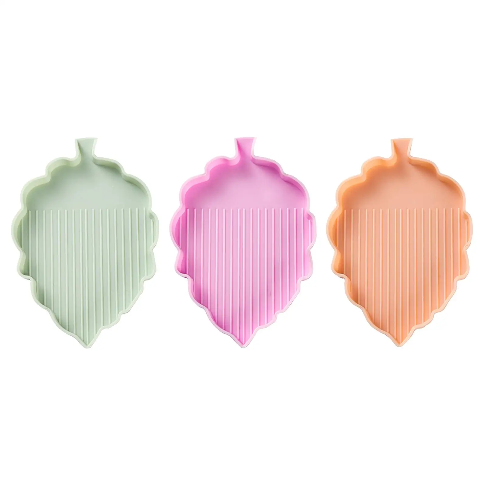 

10x лоток держатель в форме листа 5D тарелка для сортировки бусин для взрослых DIY художественные изделия