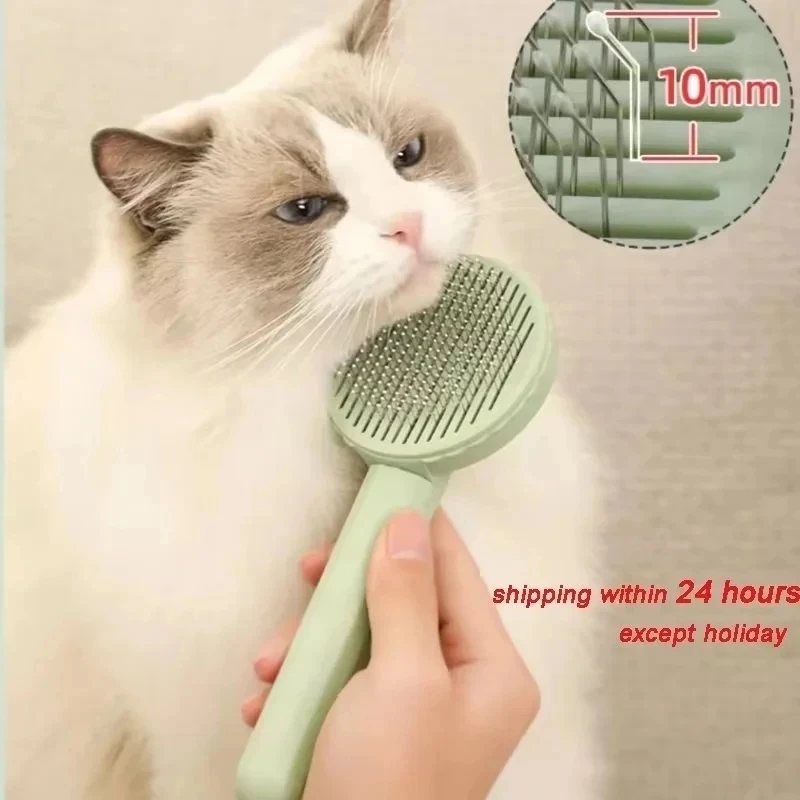 

Good Deal Dog Brush Pet Grooming Brush for Dogs Remove Hair Pet Cat Hair Removal Comb Puppy Kitten Grooming Cleaning Accessories