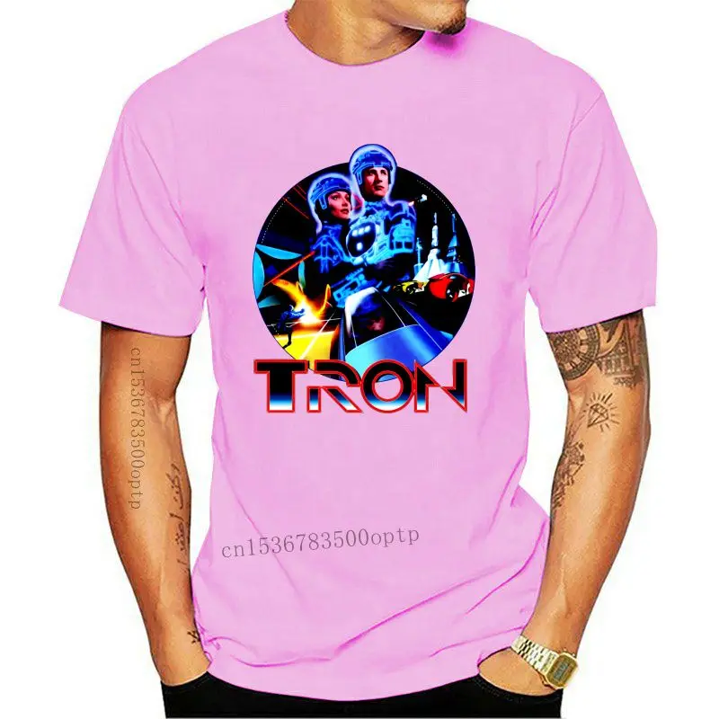 

Mens Clothes Tron, 1982, Retro, Futuristic, Science Fiction, Tshirt Cartoon t-shirt Men Free Shipping Unisex T Shirt Fashion T