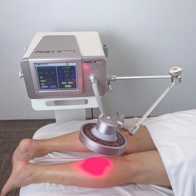 

5 Tesla Extracorporeal Magneto Transduction Therapy EMTT Magnetolith PMST Diodo 808nm Laser To Stop Pain Fast