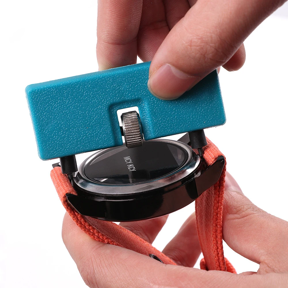 

Настольный мини-ключ с двумя зажимами, задняя крышка, инструмент для открытия задней крышки, регулируемый прямоугольный ключ для снятия, набор инструментов для ремонта часов