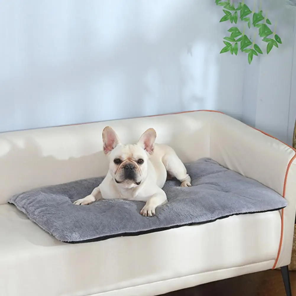 Светоотражающая подушка для домашних животных комфортная САМОНАГРЕВАЮЩАЯСЯ