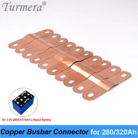 turmera copper busbar connector for 3 2v lifepo4 battery 280ah 310ah 320ah use in 12v 24v 36v 48v 60v uninterrupted power supply