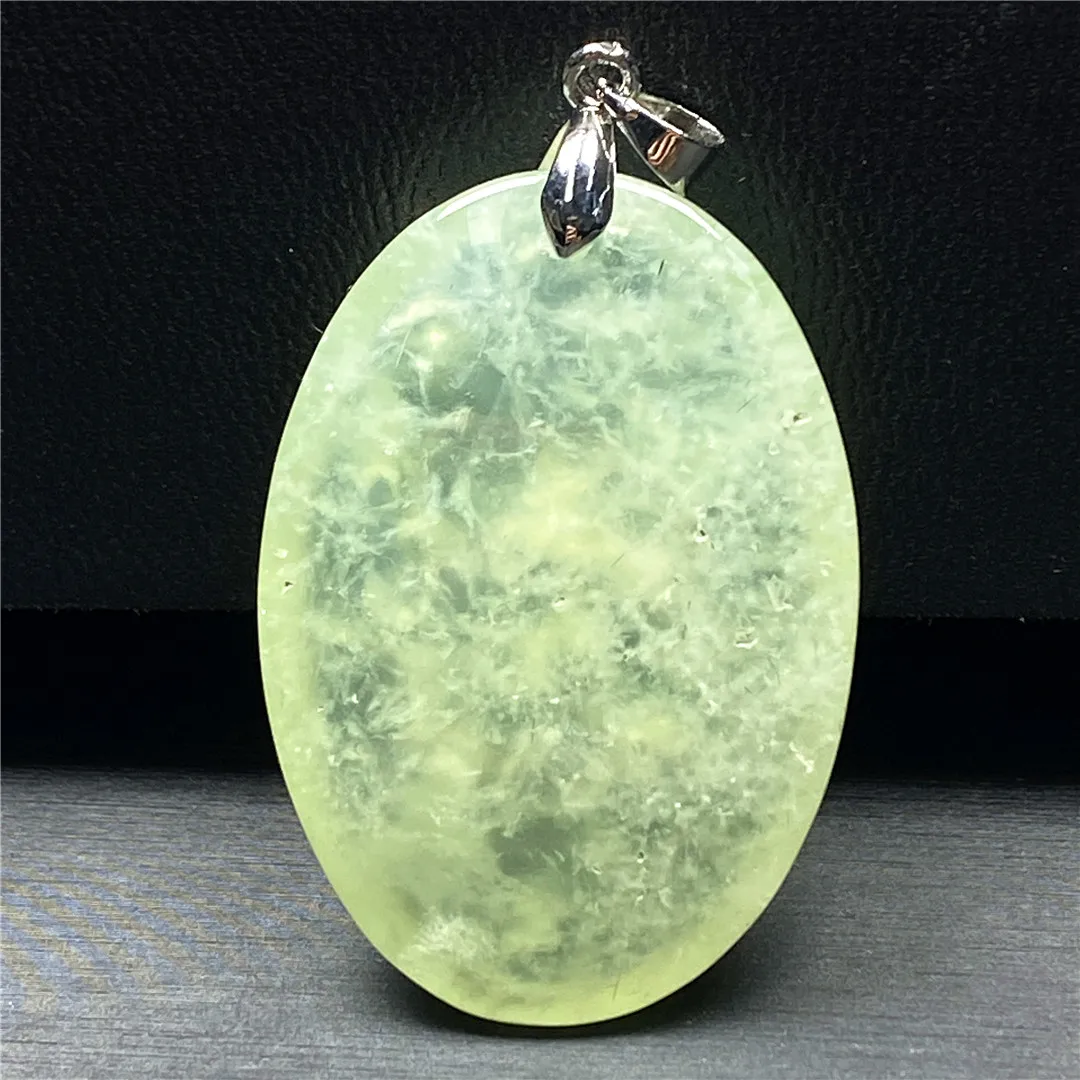 Подвеска для женщин мужчин лечебный подарок хрустальные серебряные бусины 39x27x9