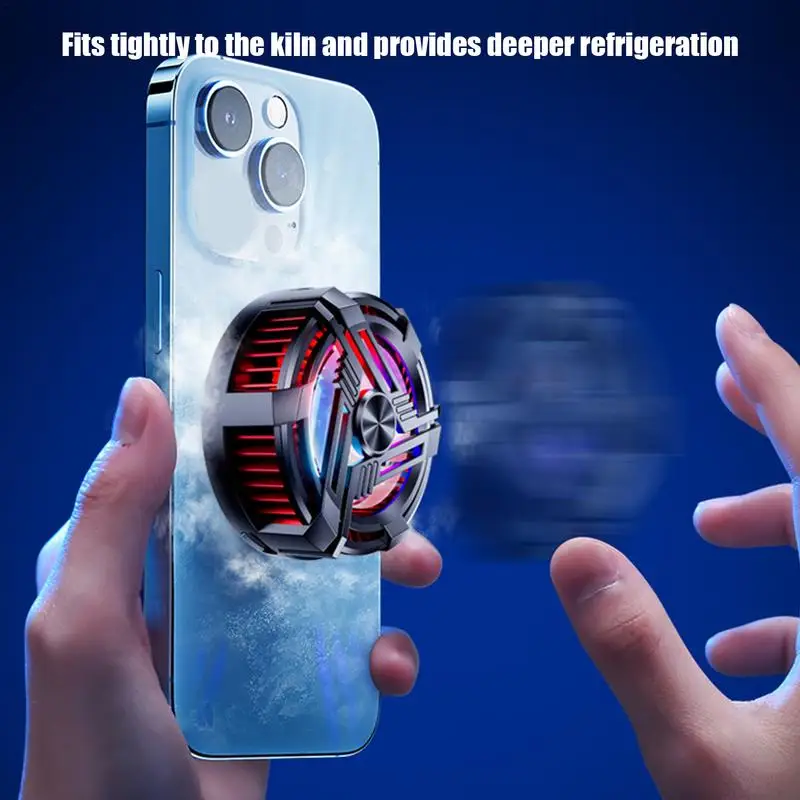 Магнитный кулер-радиатор с полупроводниковым RGB-чипом