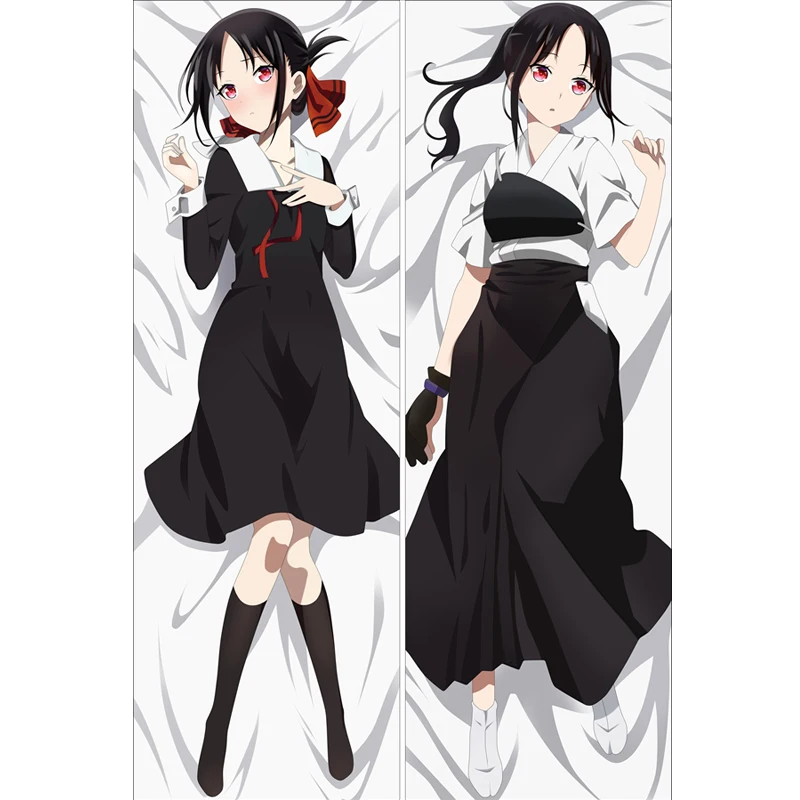 

MMF Sept. 2022 update Kaguya-sama Love Is War Sexy Shinomiya Kaguya & Fujiwara Chika Pillow Cover Dakimakura Body Pillowcase