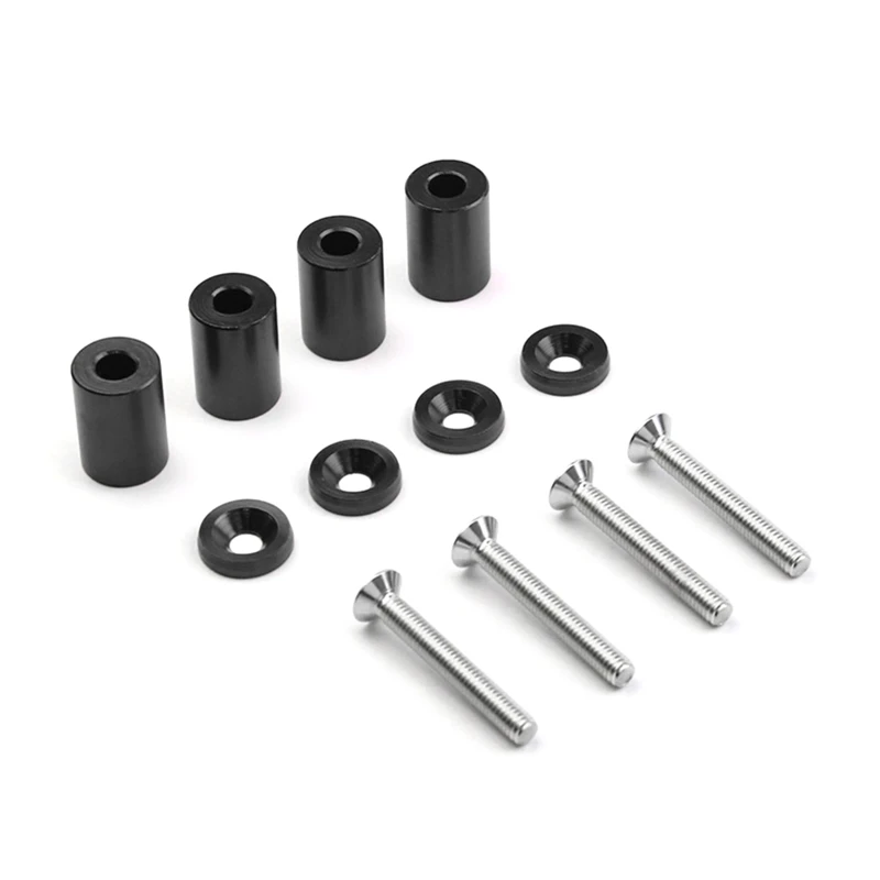 

Hood Spacer Riser Kit Hood Riser Aluminum Alloy Car Hood Vent Spacer Riser Hole Diameter 6mm