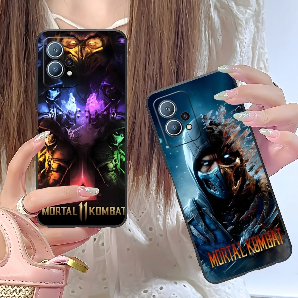 Чехол для мобильного телефона Mortal Kombat Scorpion Huawei P60 P50 P40 P30 P20 P10 P9 P8 Pro Lite Plus черный