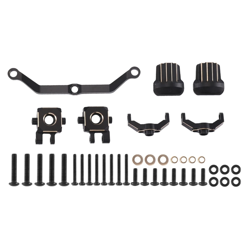 

Латунные кубики для рулевого управления, кубики для суставов кулачков, кубики для Traxxas TRX4M 1/18, комплект аксессуаров для радиоуправляемого гусеничного автомобиля