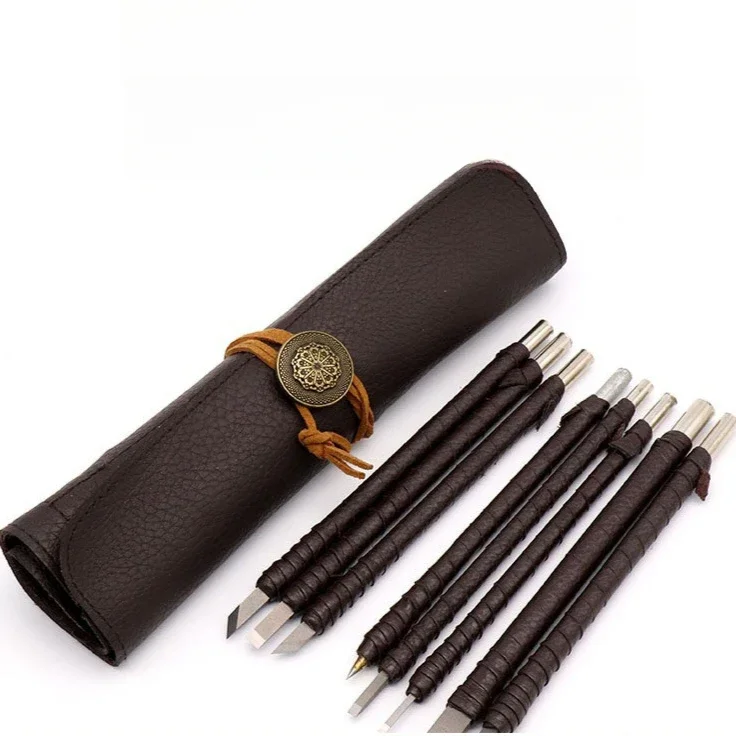 

Профессиональный 8 шт., набор для резьбы по камню из вольфрамовой стали, набор ручных инструментов, долото, деревообработка, гравировка, режущее лезвие для уплотнения камня