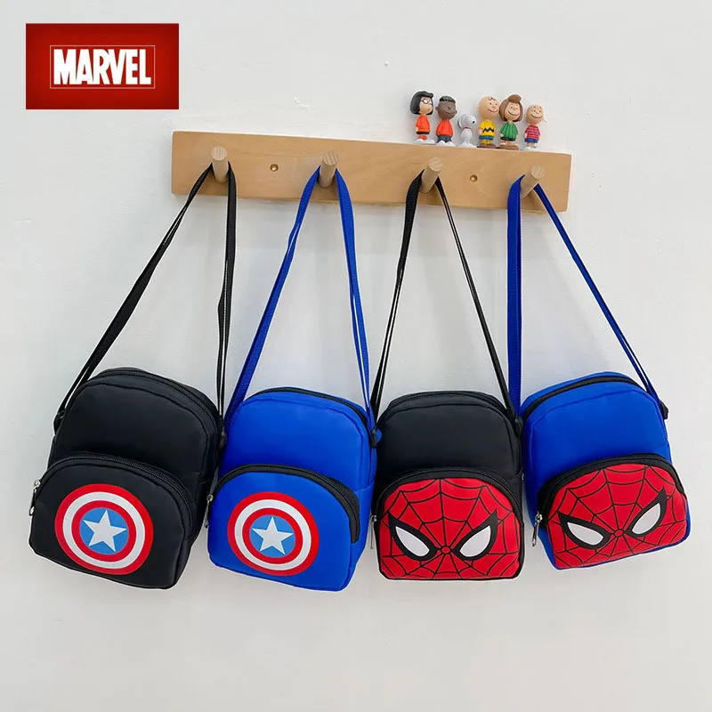 

Disney Super Heros Children's Shoulder Bag Cartoon Casual Baby Messenger Bag Spiderman Waist Bags for Kids Boy Girl Coin Purse