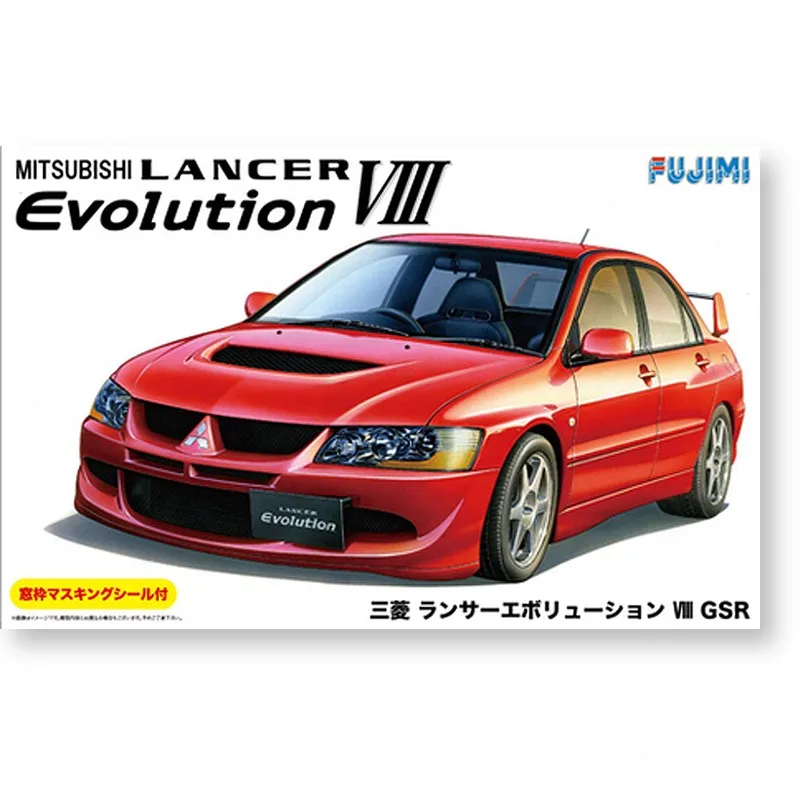 

Собранная Модель 1/24 Lancer Evolution VIII GSR 03924