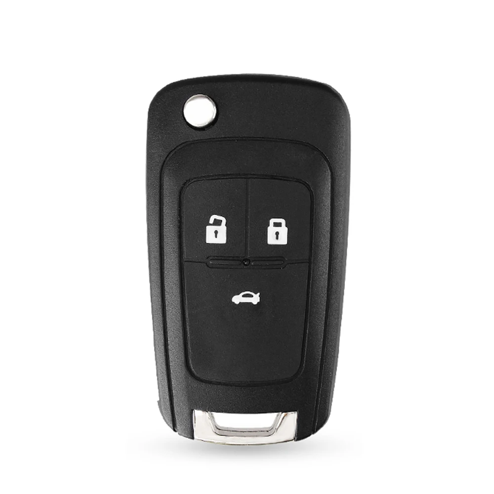 

Раскладной чехол KEYYOU для автомобильного ключа-пульта для Chevrolet Cruze 2012 Malibu Aveo 2015, складной чехол для ключа с 2/3/4/5 кнопками, лезвие HU100