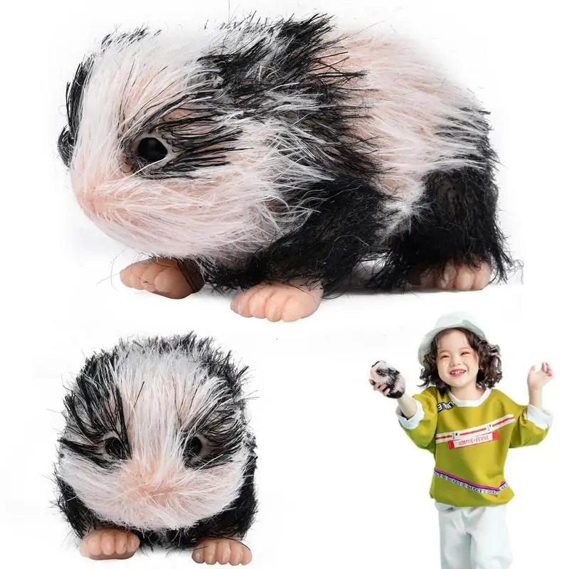 

Кукла-животное Реборн, Мини-куклы, Реалистичная силиконовая панда на все тело, Милые силиконовые животные, поддельная панда, Реалистичная детская Панда-реборн