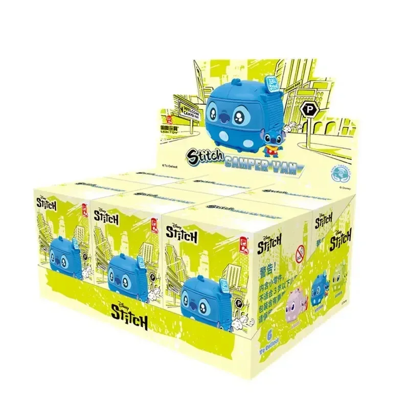 Kawaii 6 шт. новый Дисней Лило и Стич путешествия RV сюрприз слепая коробка