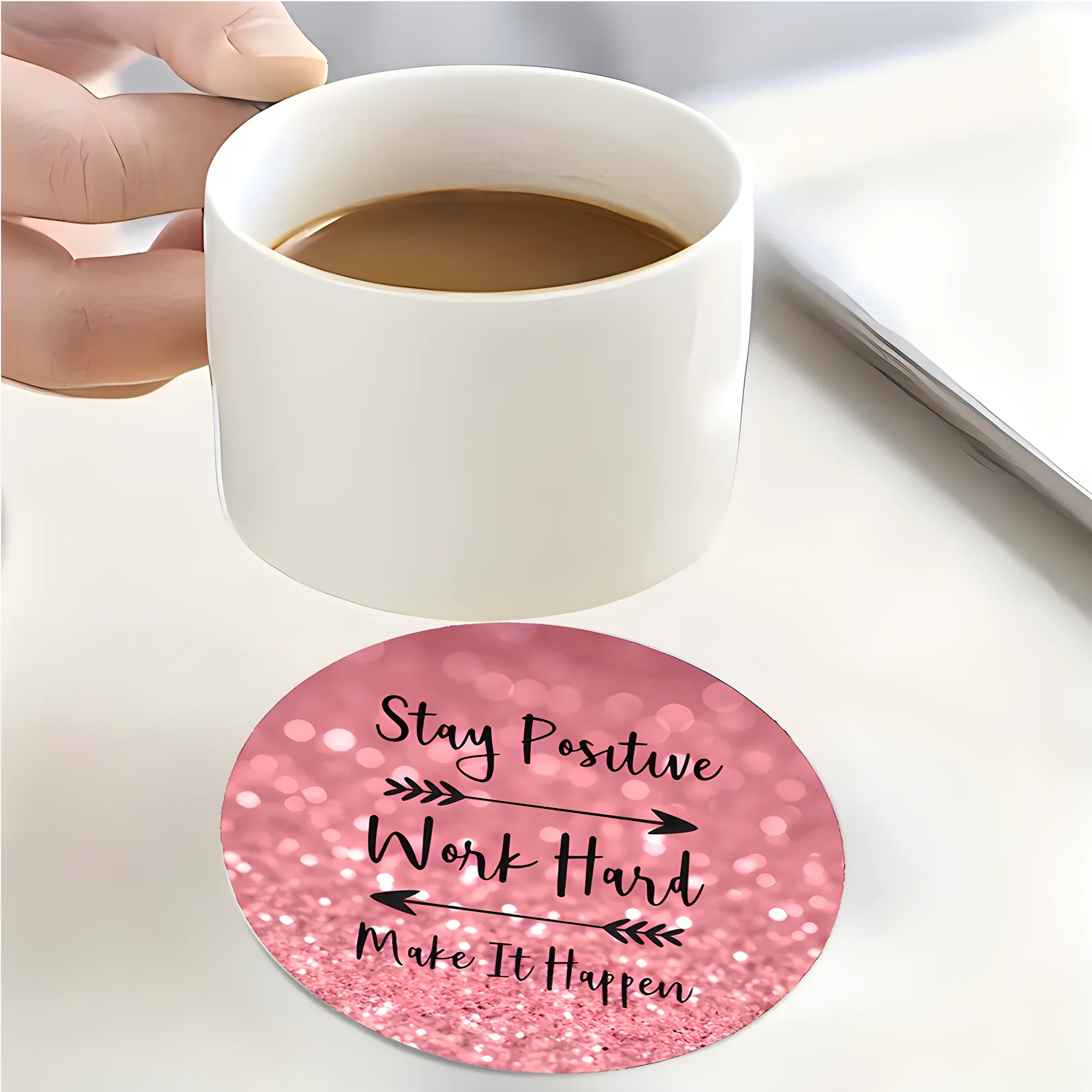 6 Упаковок Акриловый Подстаканник Круглая Пластиковая Подставка В Современном