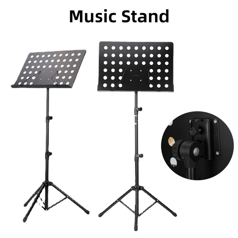 

Portable Professional Acoustic Guitar Music Stand Foldable Classical Music Stand Drum Violin Score Holder Guitarra Accessories