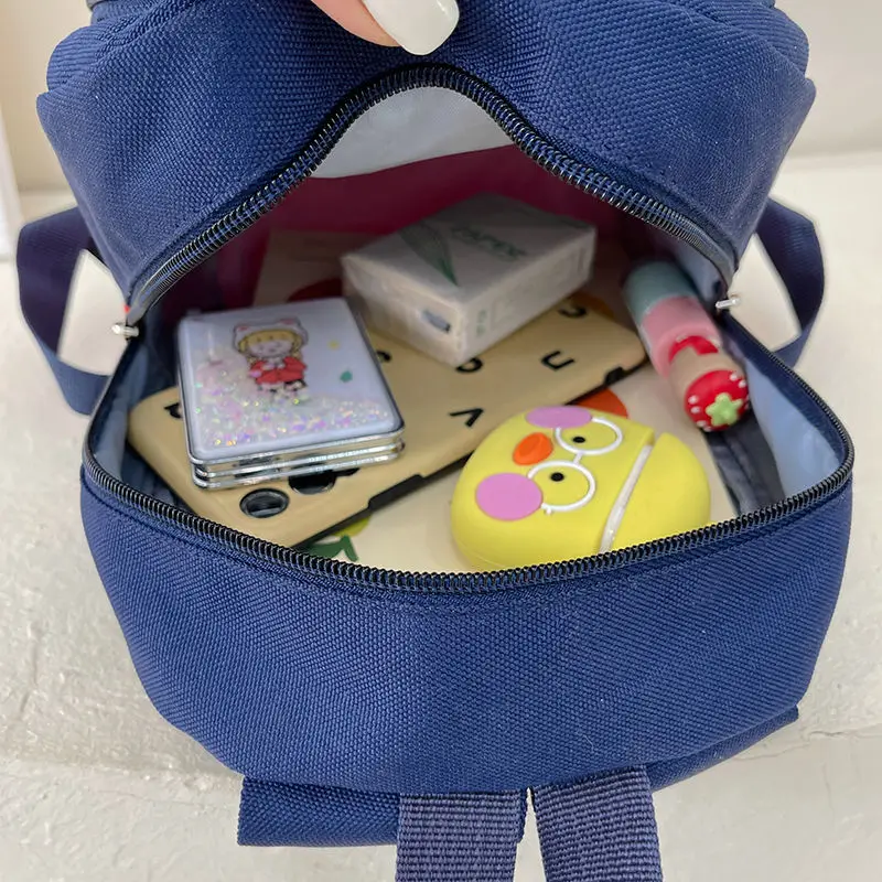 Kindergarten Schoolbag Fashion All-match Toddler Backpack Cute Western Bag for Boys Girls Travel Lightweight Backpack School Bag