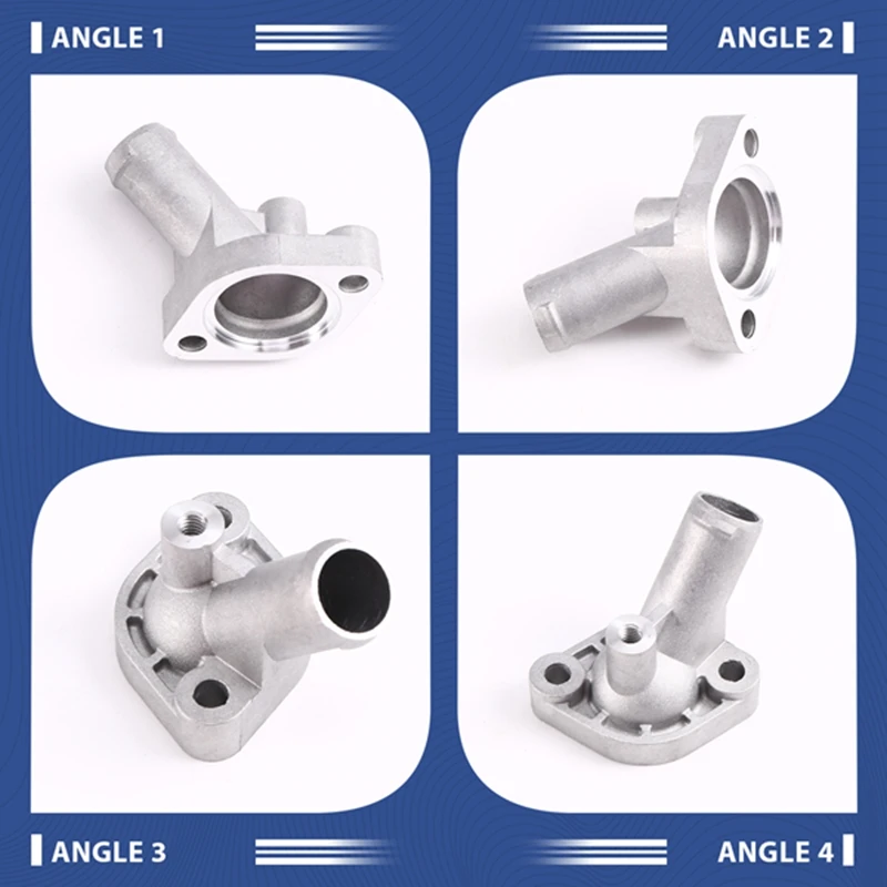Фото ABKY-2 комплекта V-Twin алюминиевая крышка выхода термостата для Can-Am 800 1000 Outlander Renegade 420222690 420222691 №2