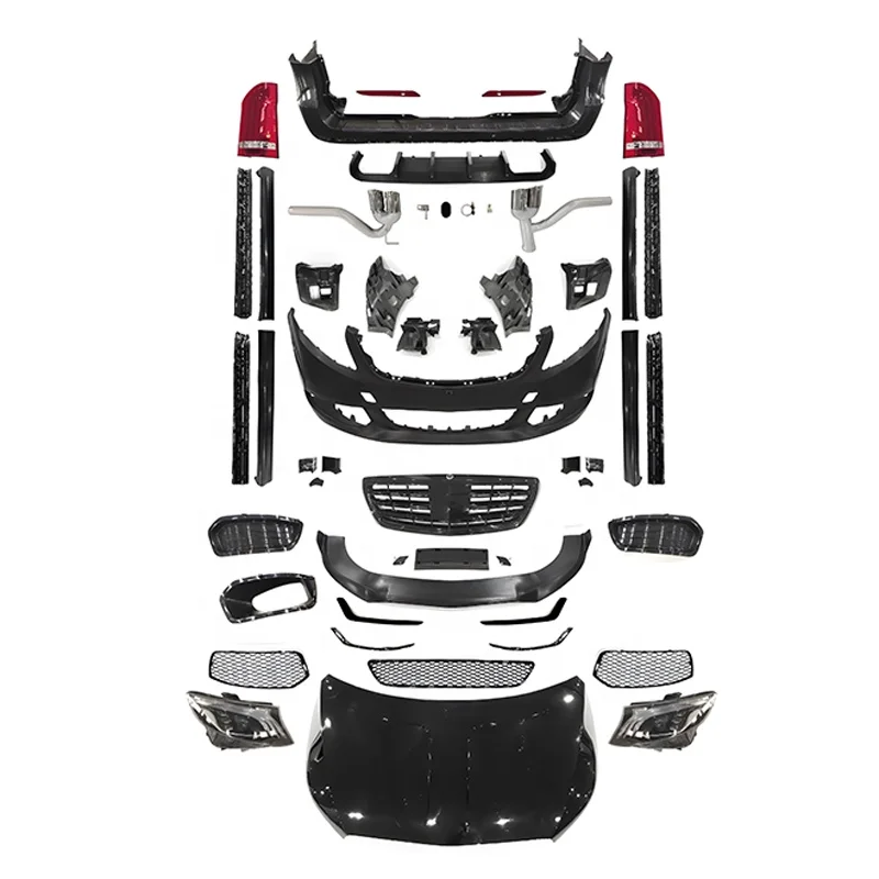 DJZG высококачественный автомобильный бампер решетка Кузов для mercedes benz vito v250 w447 v260