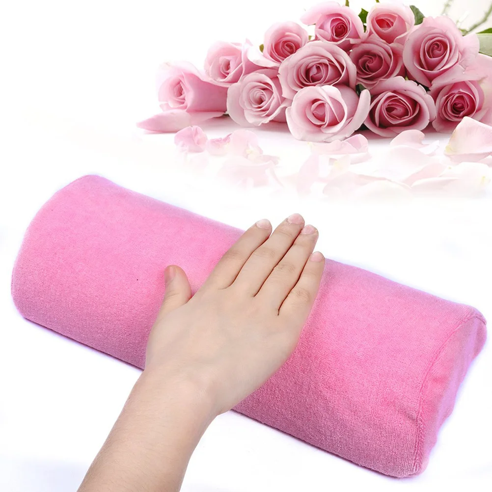 

Nail Art Hand Holder Cushion Pillow Manicure Makeup Tools )