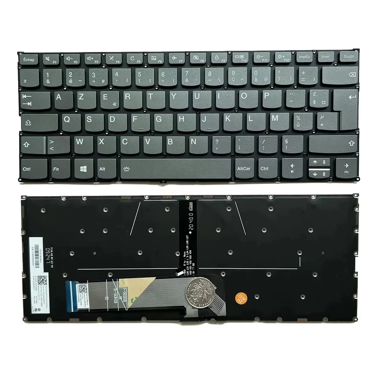 Клавиатура для Lenovo IdeaPad C340 14 14API 14IWL C740-14IML 730-15 15IWL 730-13IKB 530S-14 FR Французская раскладка