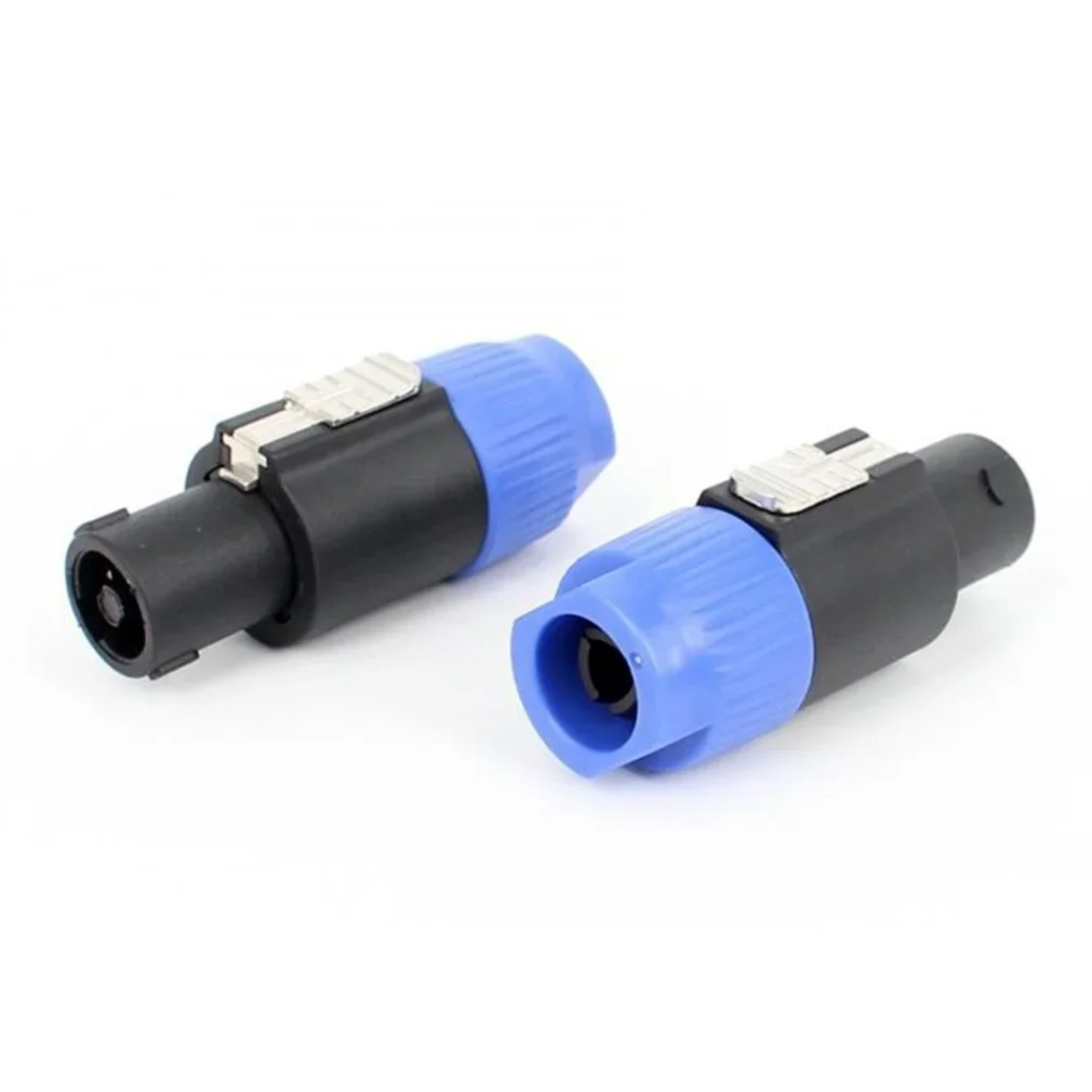 

4Pole NL4FC Connector Ohm Plug Speaker Audio Cable Plug Adapter Adapter 4 Pin Speakon Female Jack Accessories