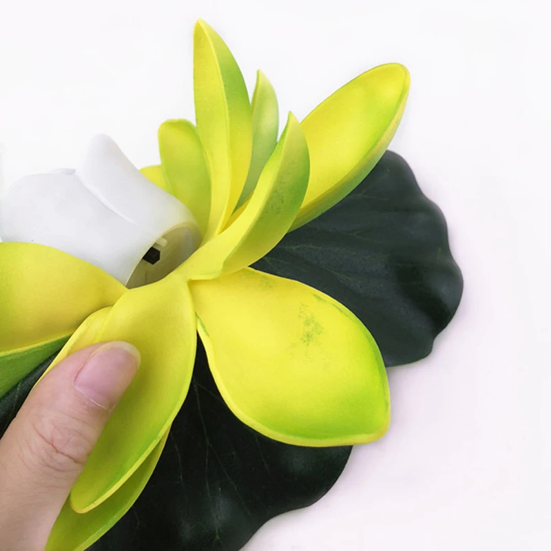 Водонепроницаемый Плавающий Светодиодный Светильник В Форме Лотоса На