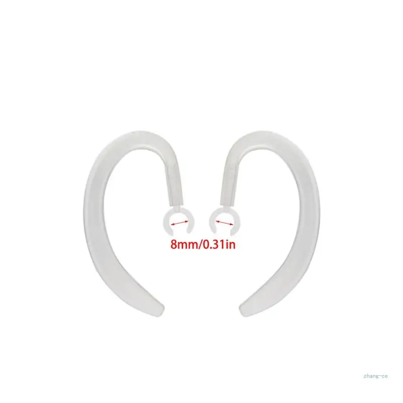 

M5TD 6 мм Bluetooth-совместимые наушники Резиновые вращающиеся ушные крючки Зажимы для ушей