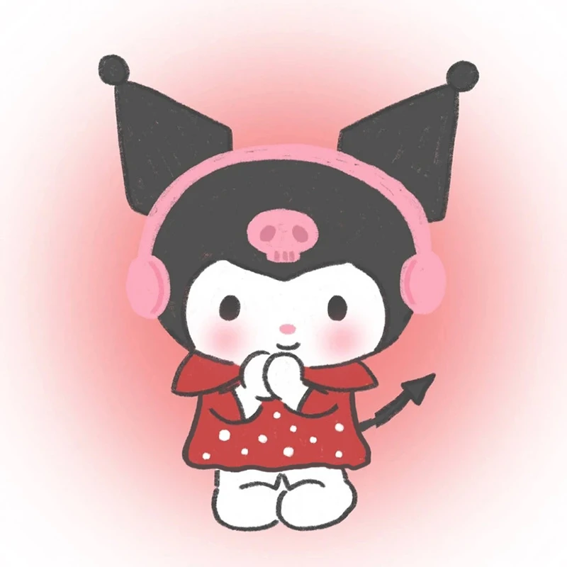 Sanrio Kuromi 5D Искусственная Живопись Ручной Работы Мультфильм Алмазная Комплект