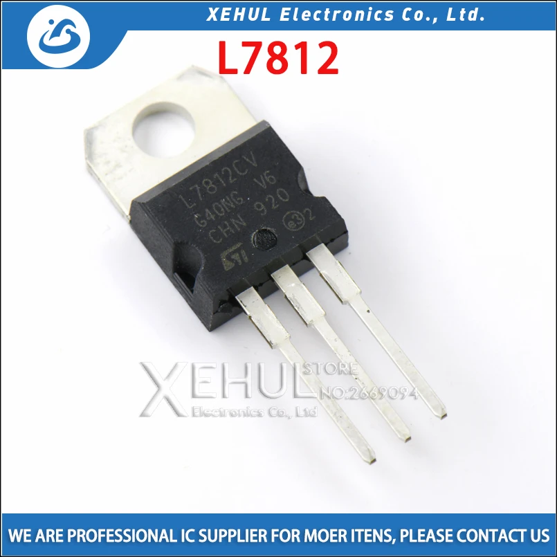 Рисунок 3 - Регулятор напряжения 7812 L7812CV L7812 TO-220 12 В