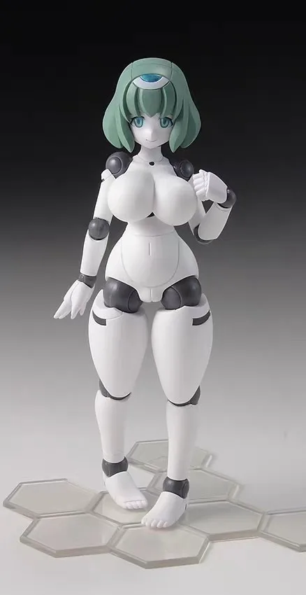 

13cm New Polynian Fll Janna Anime Girl Figure Robot Neoanthropinae Polynian Action Figure Adult Collectible Model Doll Toys